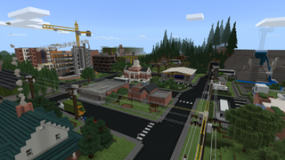 Minecraft: Education Edition Sustainability City map