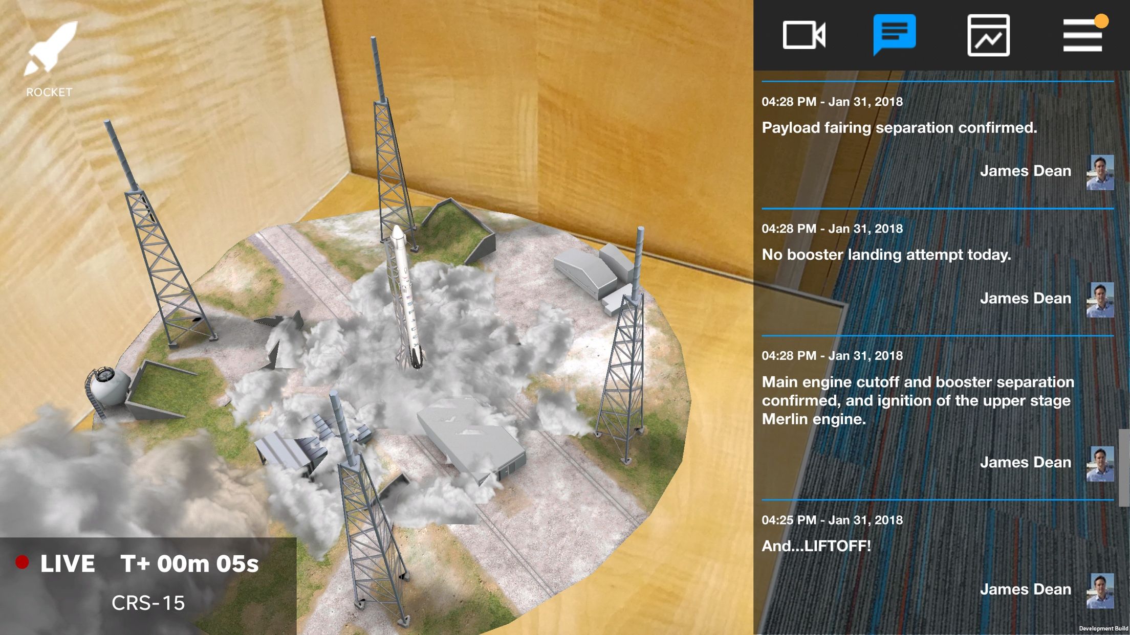321 Launch App Brings Live Rocket Experience to Mobile Devices | Space