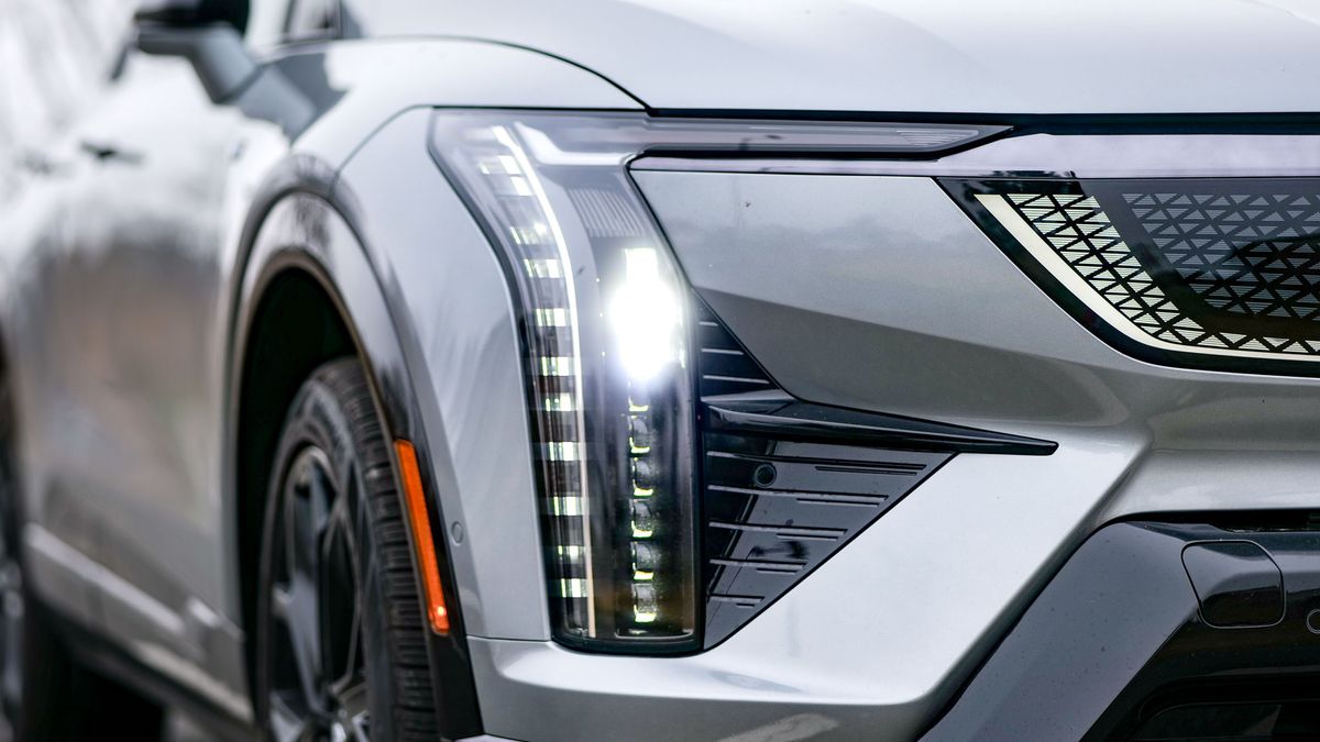 2025 Cadillac Optiq Sport 2 test drive.