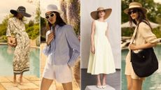 Four models wearing Holland Cooper 