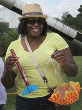Model Rockets at Goddard's Blast to the Past