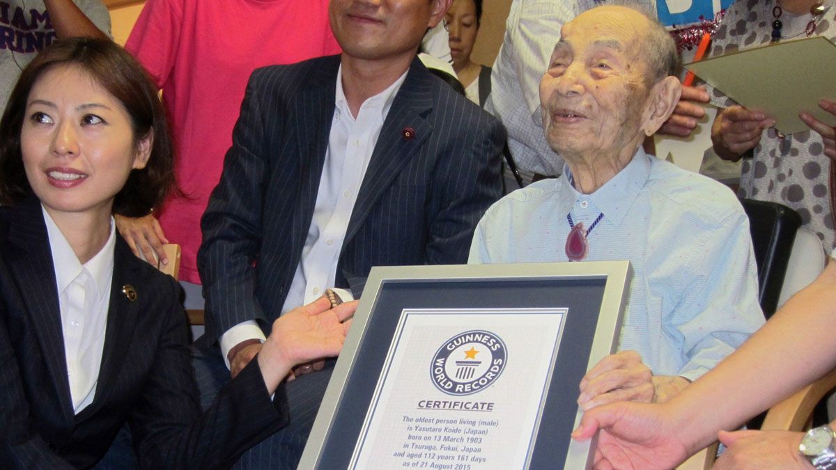 Oldest man in the world