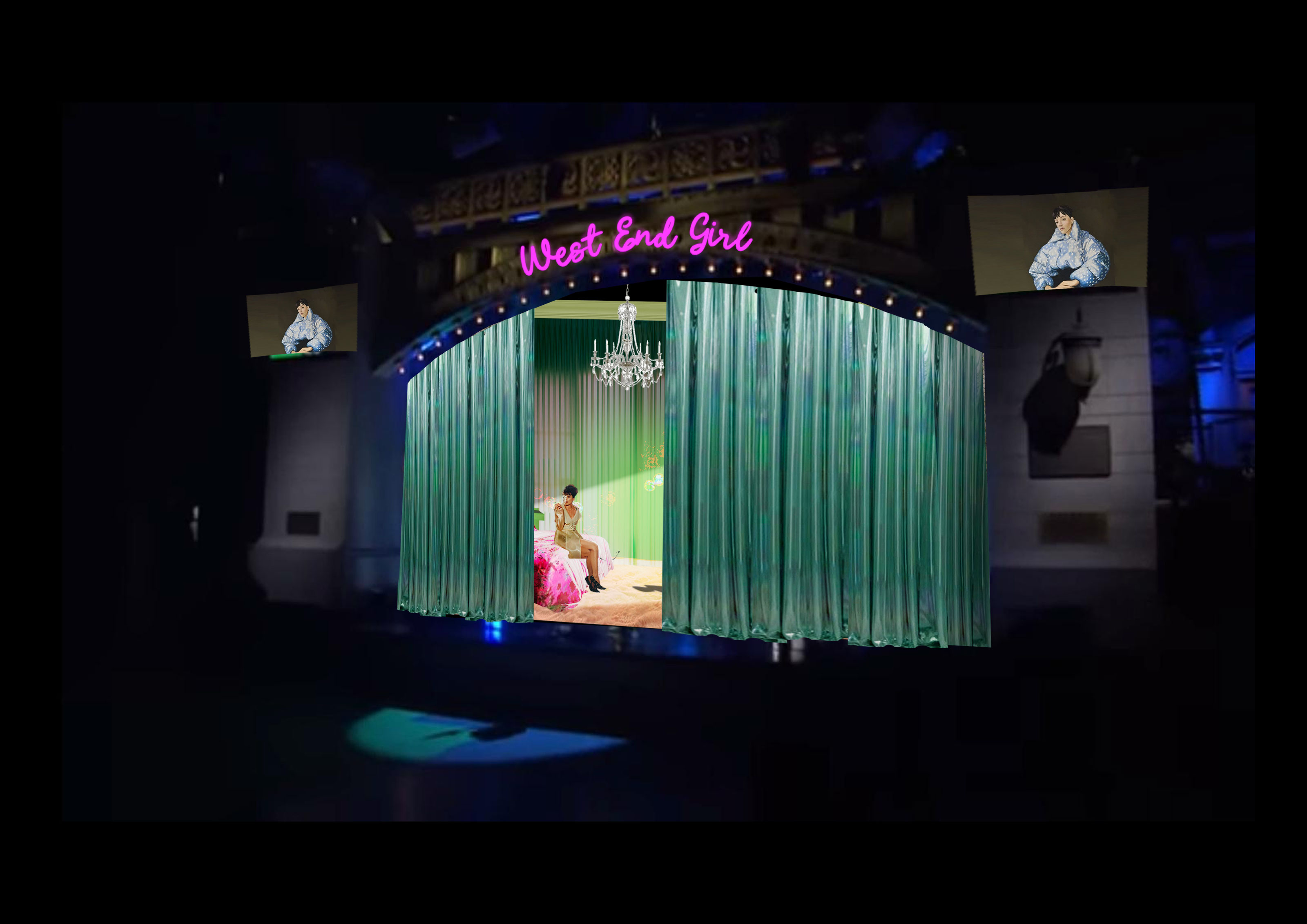 renders of lily allen performance stage for snl