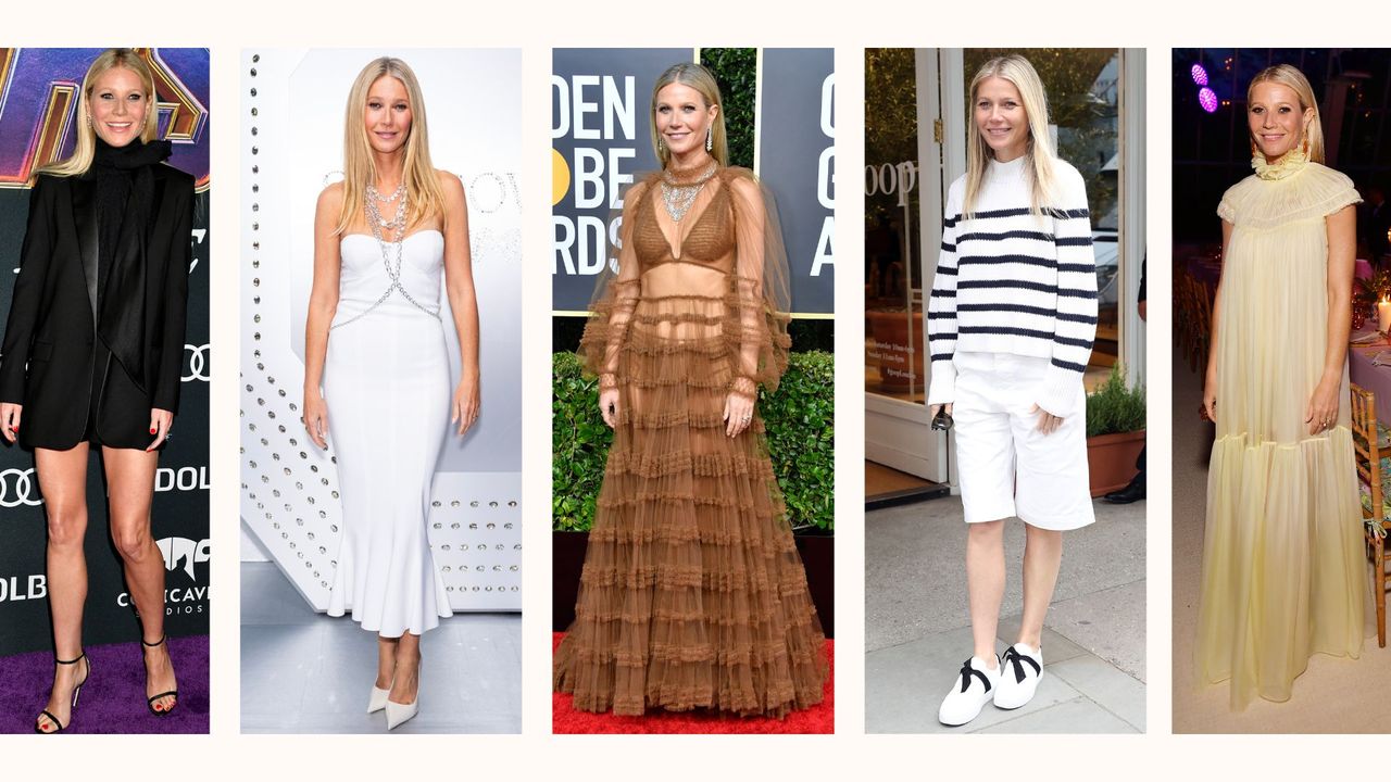 a selection of Gwyneth Paltrow&#039;s best looks