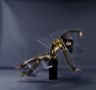Pictured: Decoupe 2 Snake 6 Finale, by Jean Paul Goude