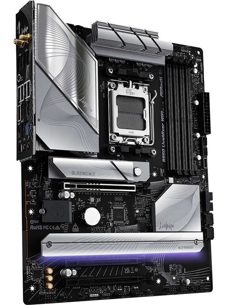 ASRock B850 Livemixer WiFi motherboard review: a budget playground
