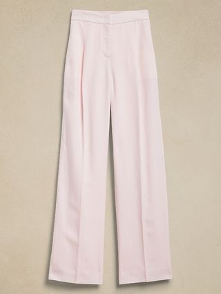 Tencel™-Linen Wide-Leg Pant