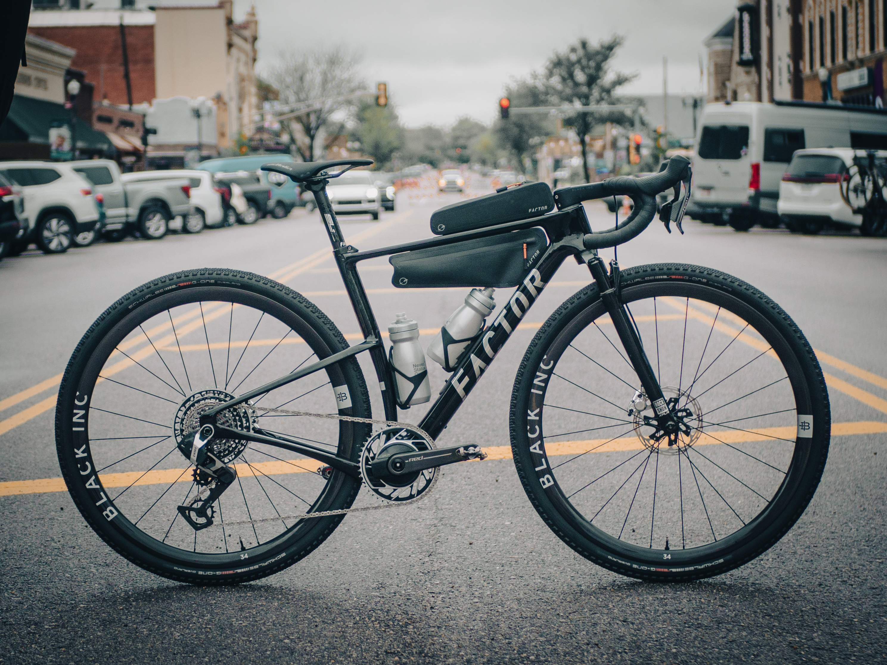 New Factor gravel bike found at Unbound