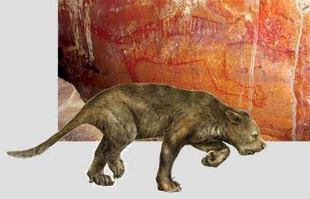 Cave Painting Depicts Extinct Marsupial Lion | Live Science