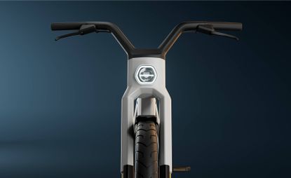 Front detail of e-bike