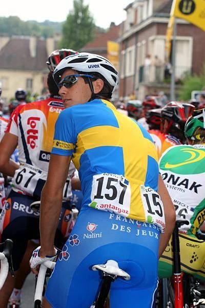 Sweden's Thomas L&ouml;vkvist (Fran&ccedil;aise des Jeux) is quite a popular figure himself.