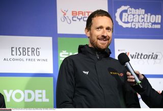 Bradley Wiggins hangs up his road bike at Tour of Britain