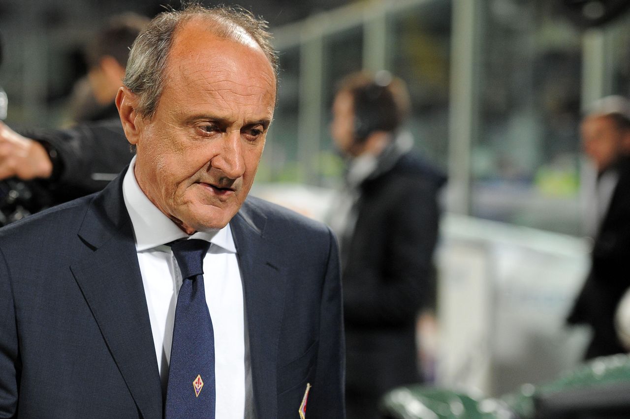 Fiorentina manager Delio Rossi, April 2012