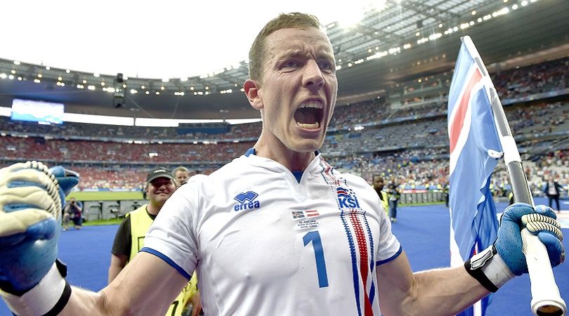 Iceland keeper Halldorsson: "Film-making was my main job ...