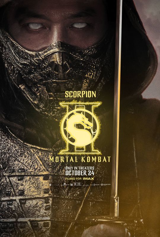 Scorpion Mortal Kombat II poster