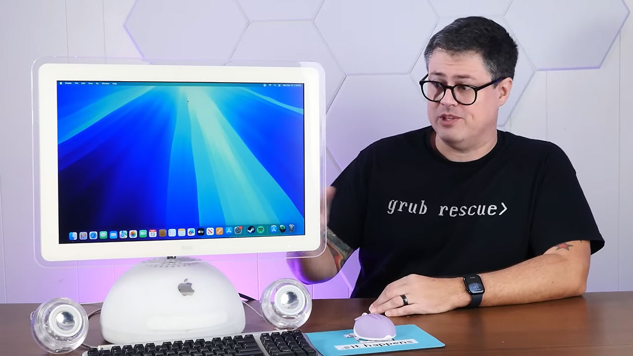 An old iMac G4 is revitalized with an M4 injection