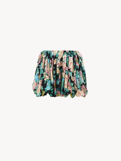 Mini Bloomer Shorts in Silk Charmeuse