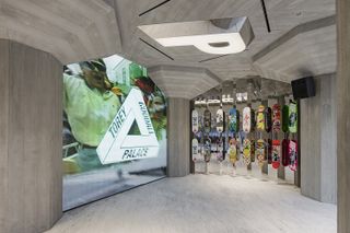 Palace Seoul Brutalist Store Inspired by London’s Southbank