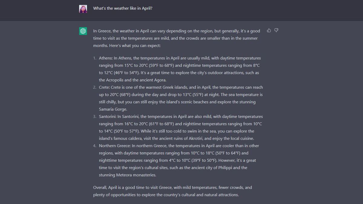 I asked ChatGPT to plan my vacation