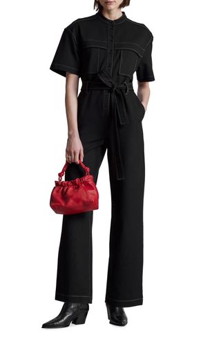 Short Sleeve Jumpsuit