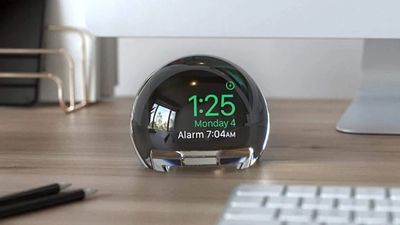 NightWatch Apple Watch dock in lifestyle situation
