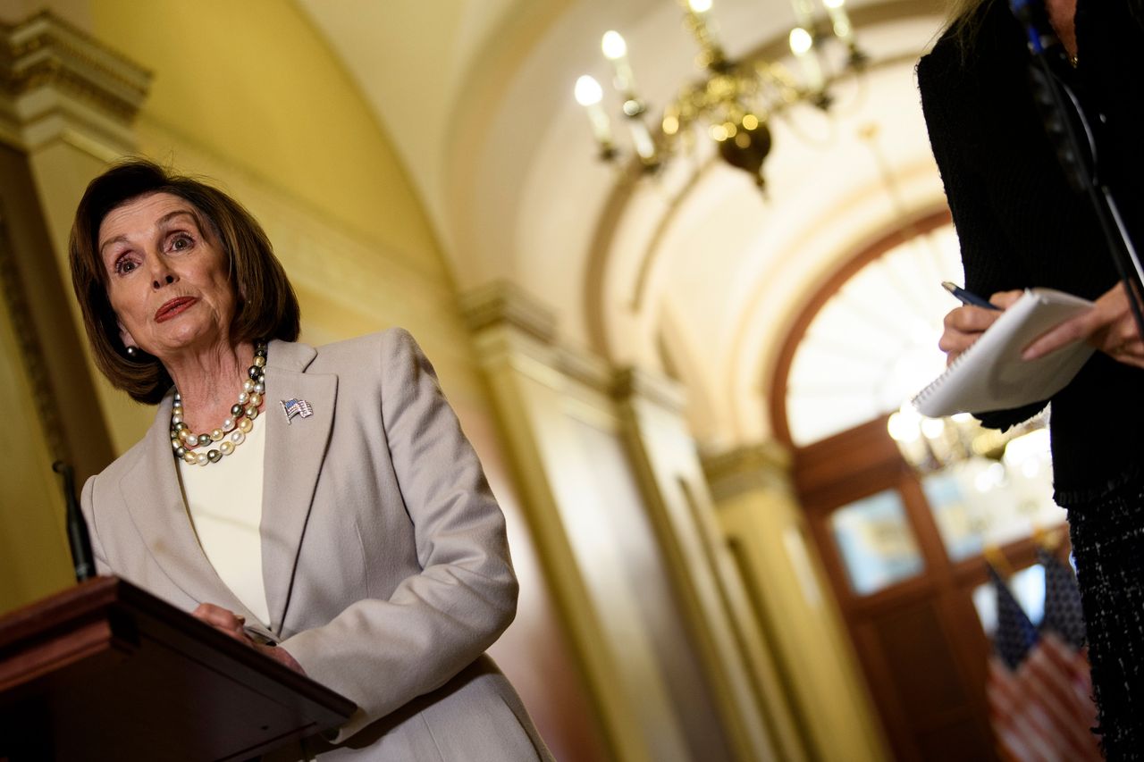 Pelosi speaks in Washington