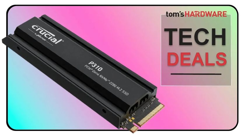 The Crucial P310 PCIe Gen 4 SSD with heatsink deals post image