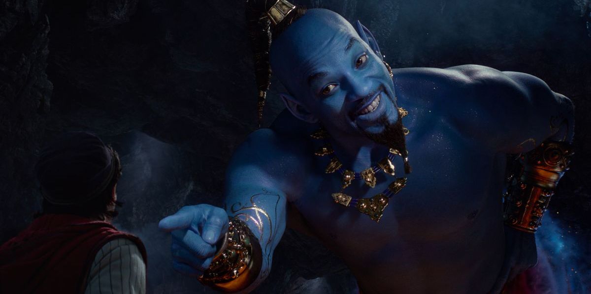 Will Smith as the Genie in Aladdin