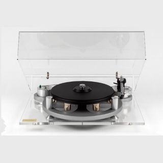 See through turntable