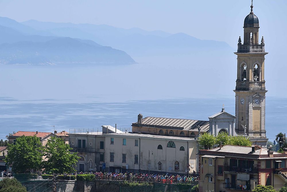 Giro d'Italia stage 3 from Rapallo to Sestri Levante