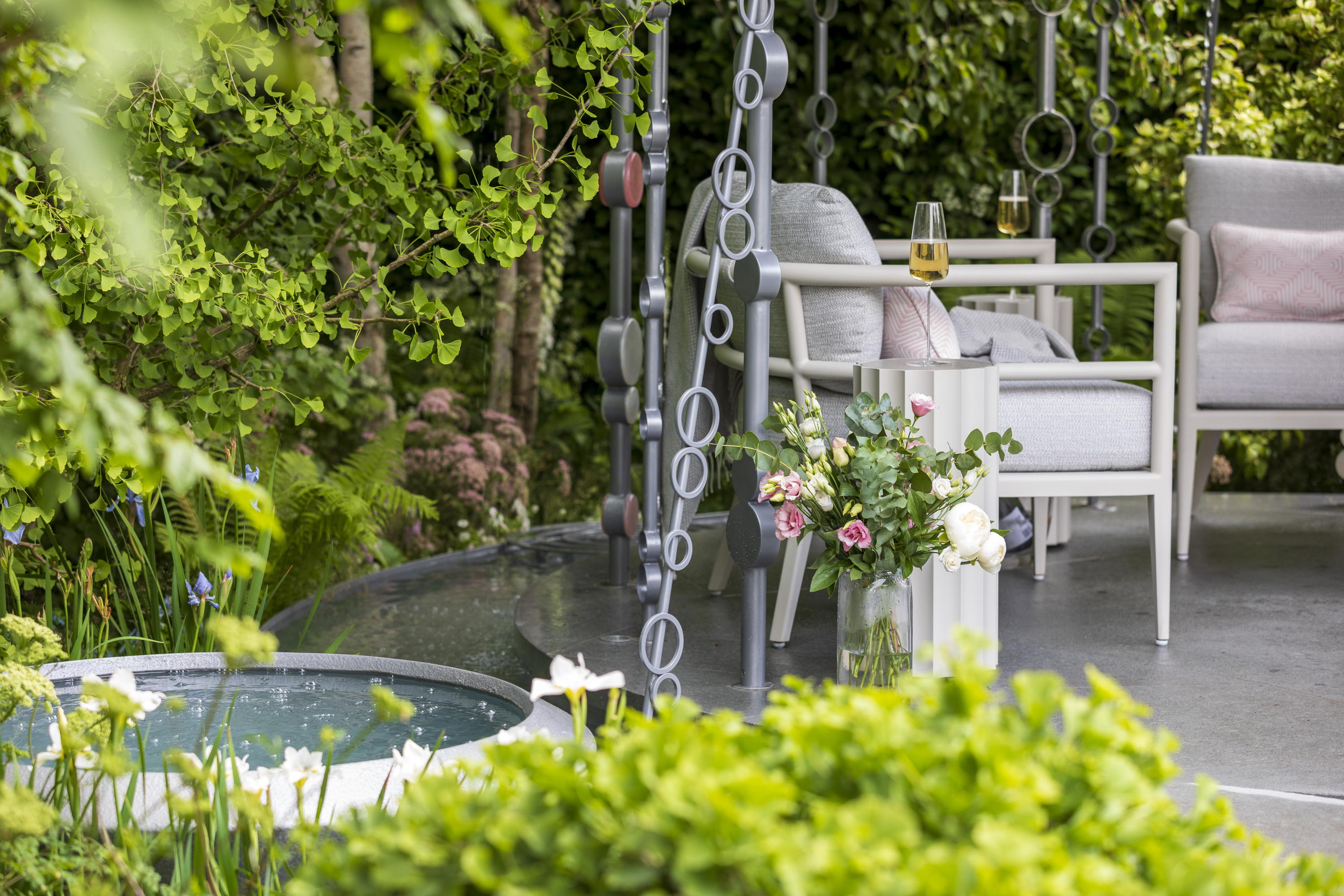 Boodles Raindance Garden at RHS Chelsea Flower Show 2025