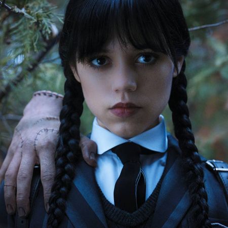 Jenna Ortega as Wednesday Addams