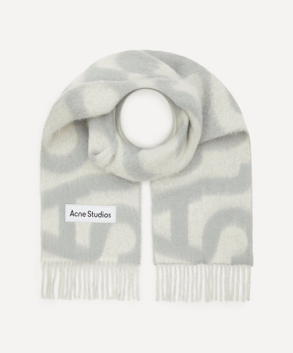 Fringed Logo Scarf