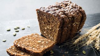 Image shows rye bread