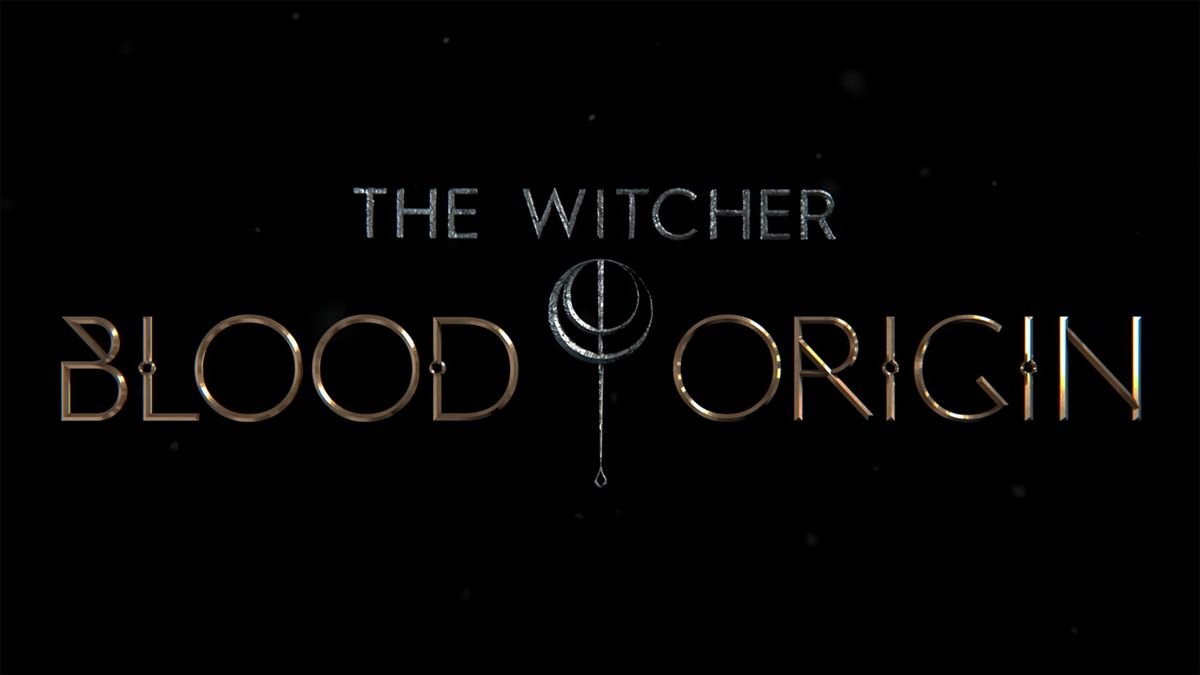 The official title logo for The Witcher: Blood Origin on Netflix