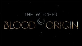 Det officielle logo for The Witcher: Blood Origin på Netflix