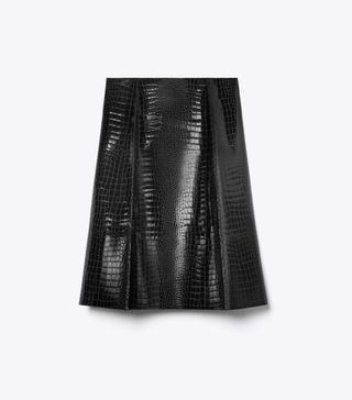 tory burch, Faux Croc Skirt