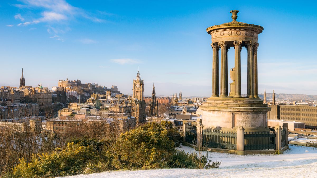 View of Edinburgh from Calton Hill