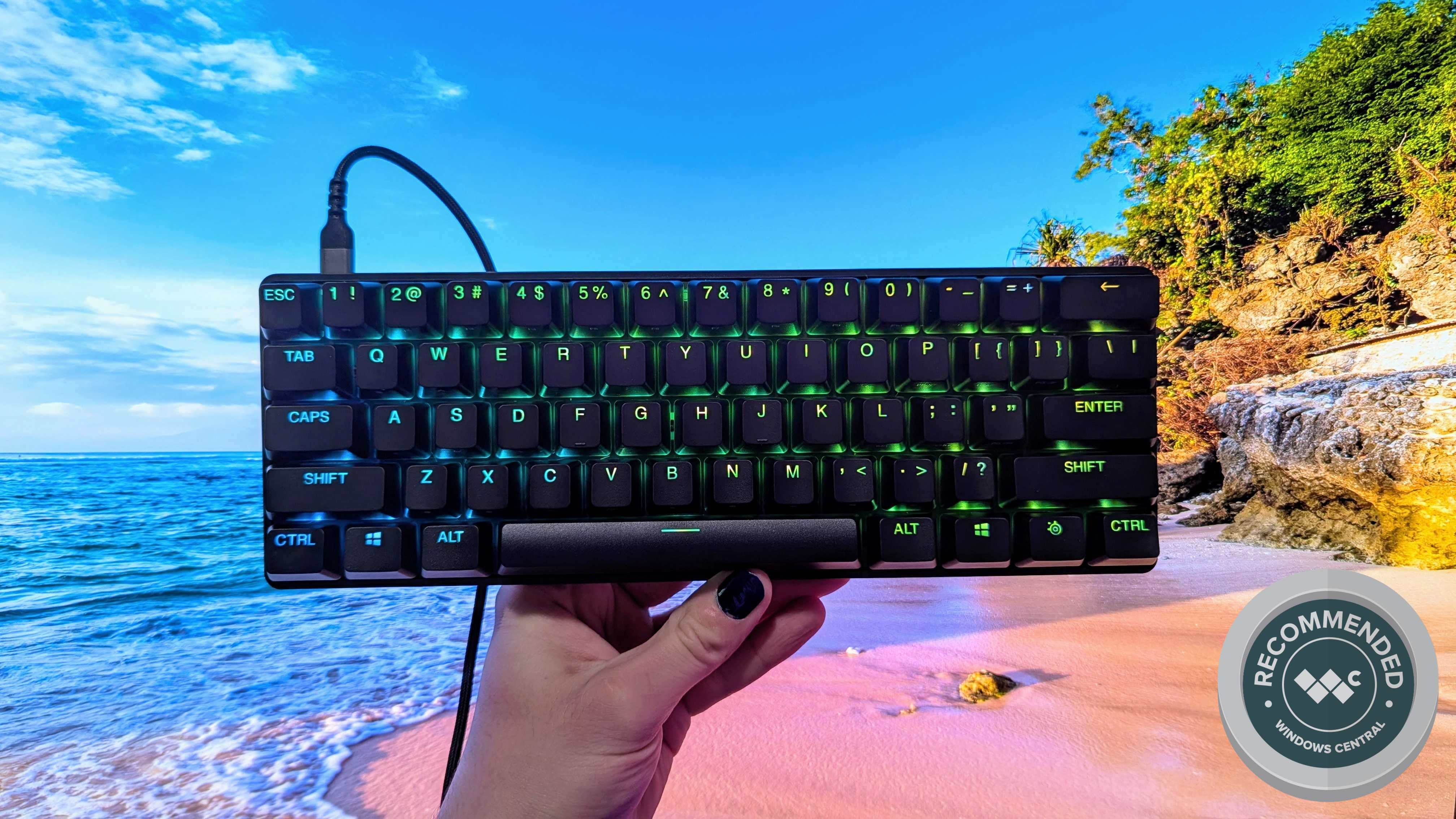 Image of the SteelSeries Apex Pro Mini (Gen 3).