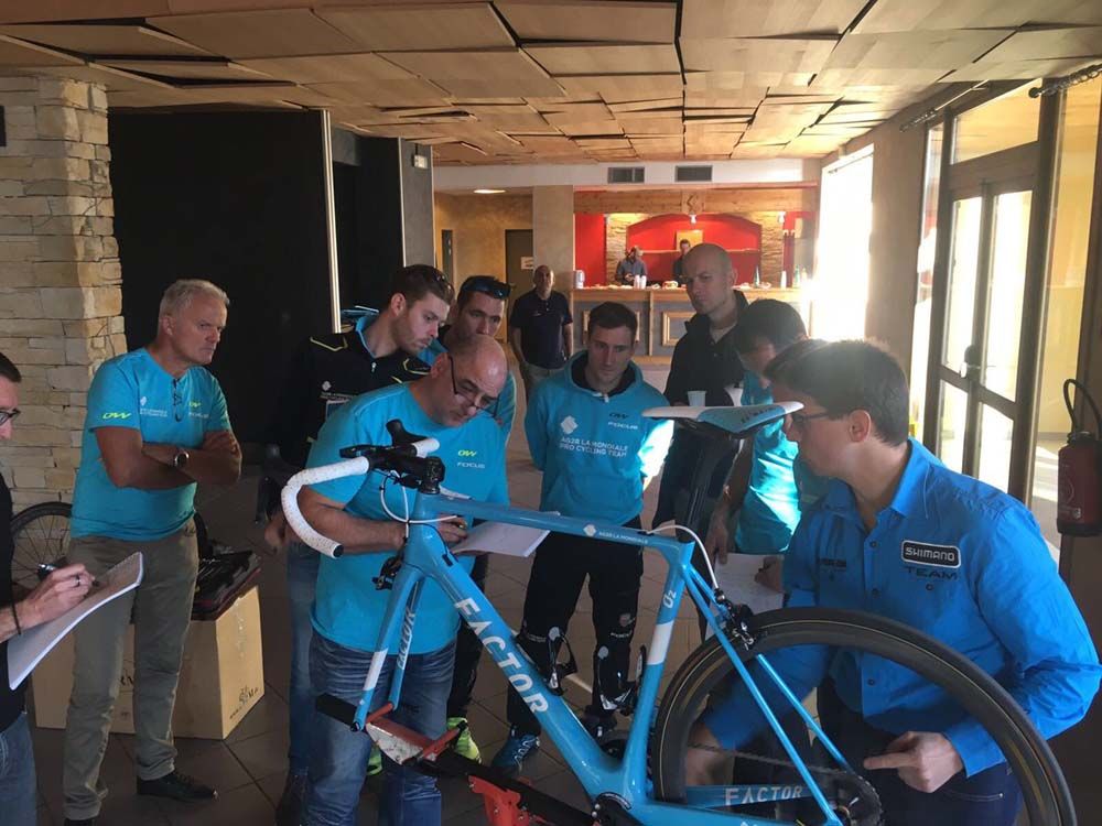 The AG2R-La Mondiale team will switch from SRAM to Shmisno for 017
