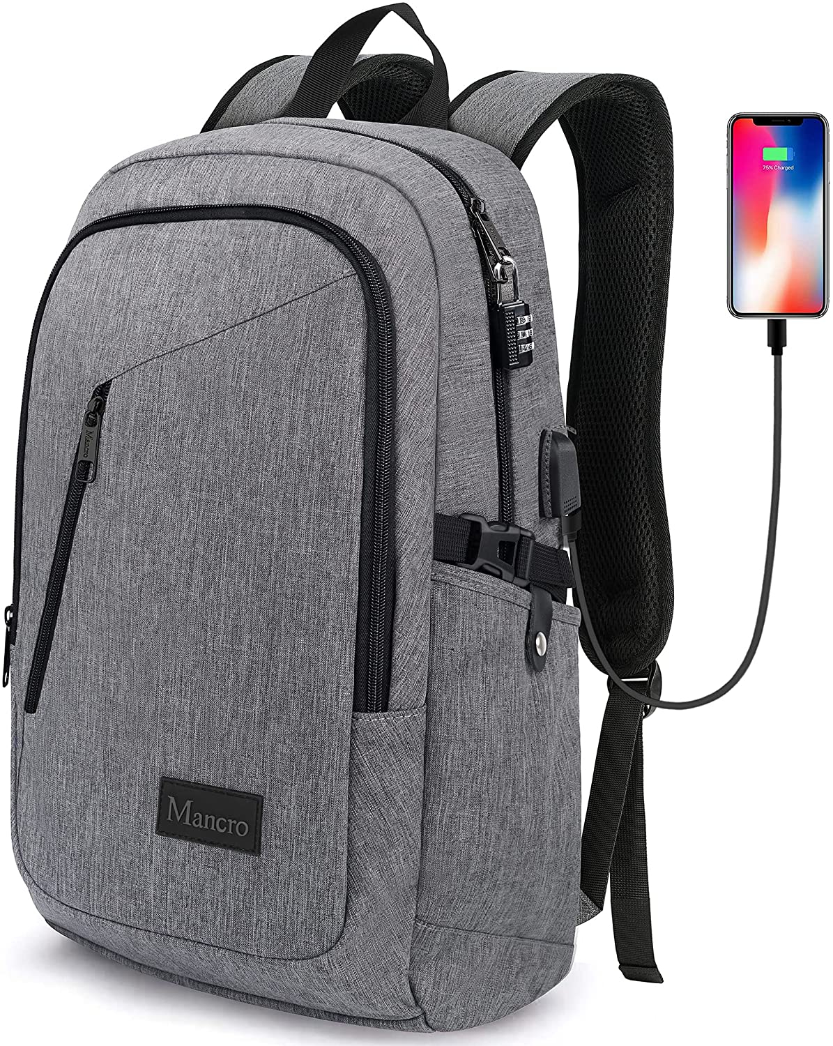 Mancro Laptop Backpack