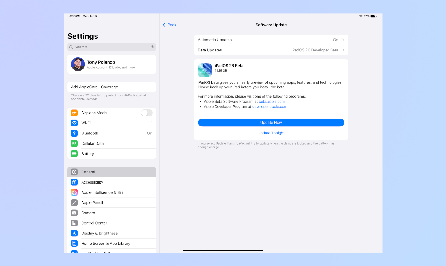 iPadOS 26