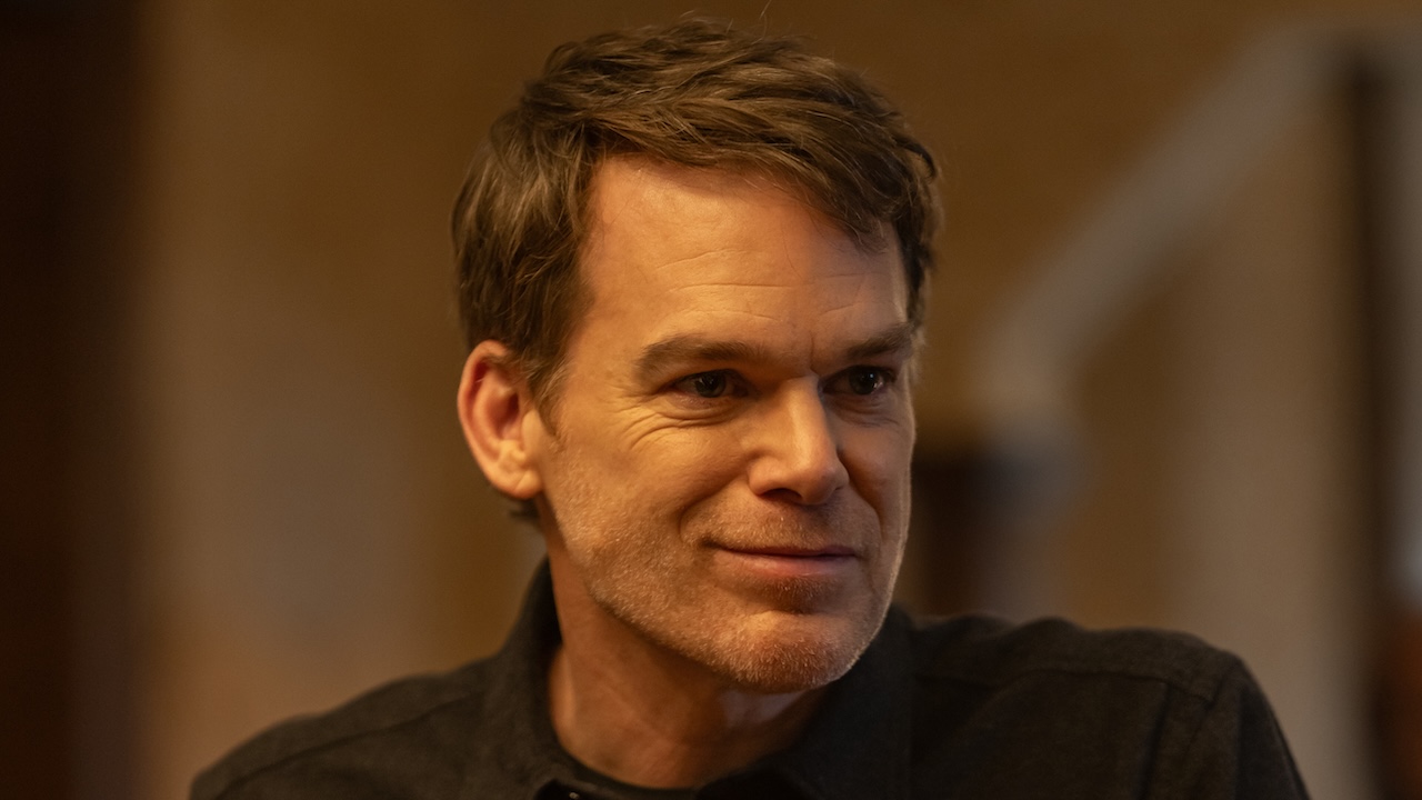 Dexter smiling in Dexter: Resurrection Season 1