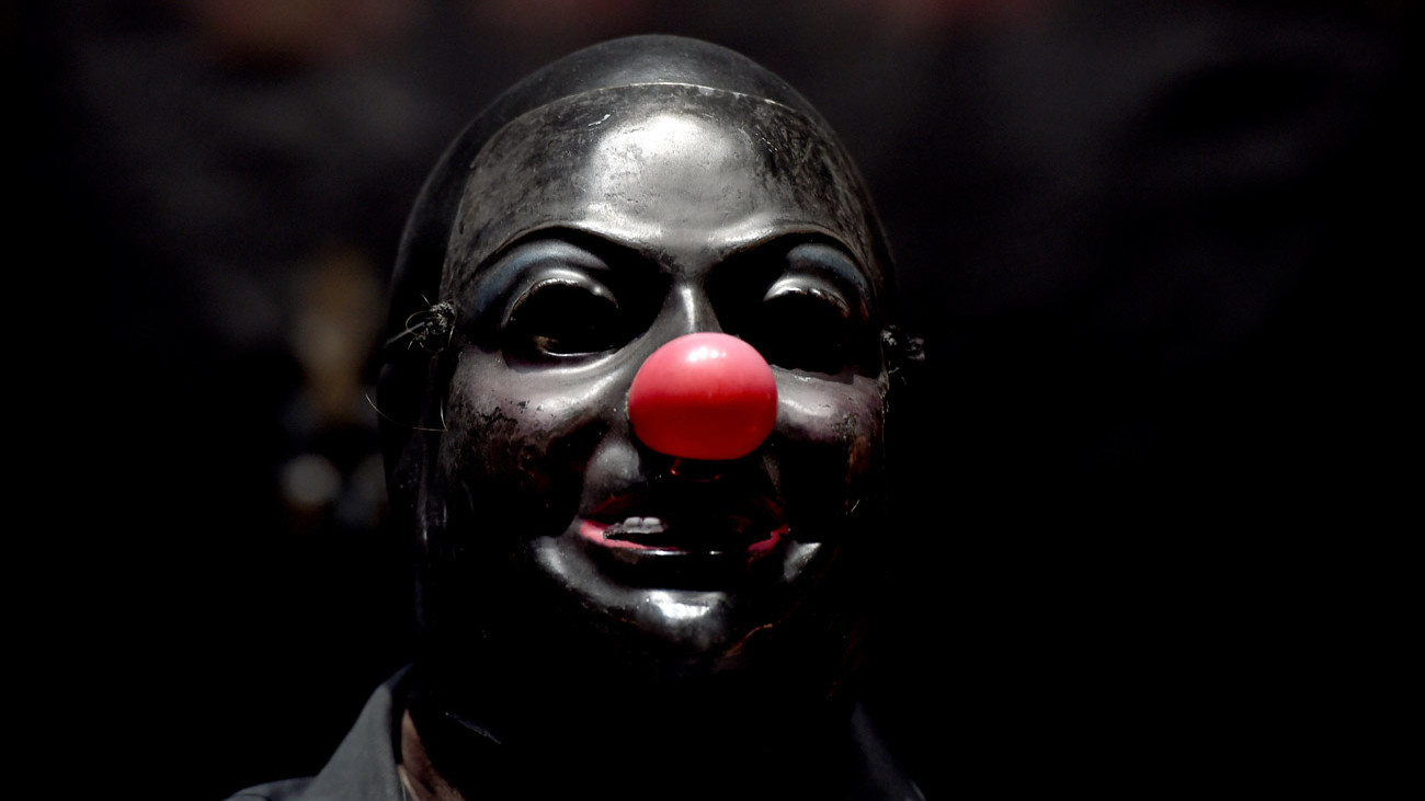 A picture of Slipknot&#039;s Shawn &#039;Clown&#039; Crahan