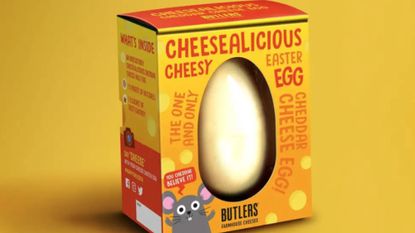 cheese easter egg