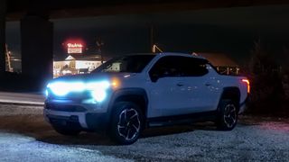 2025 Chevrolet Silverado EV test drive.