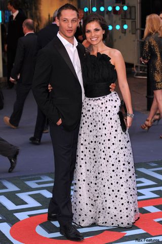 Tom Hardy and Charlotte Riley - Inception London premiere, Marie Claire