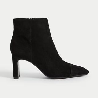 M&S Suede Pointed Toe Boots