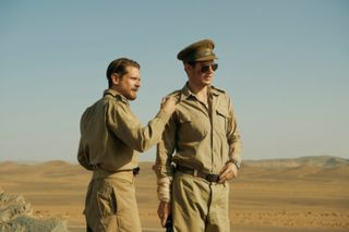 Jack O'Connell as Paddy Mayne and Connor Swindells as David Stirling in SAS: Rogue Heroes
