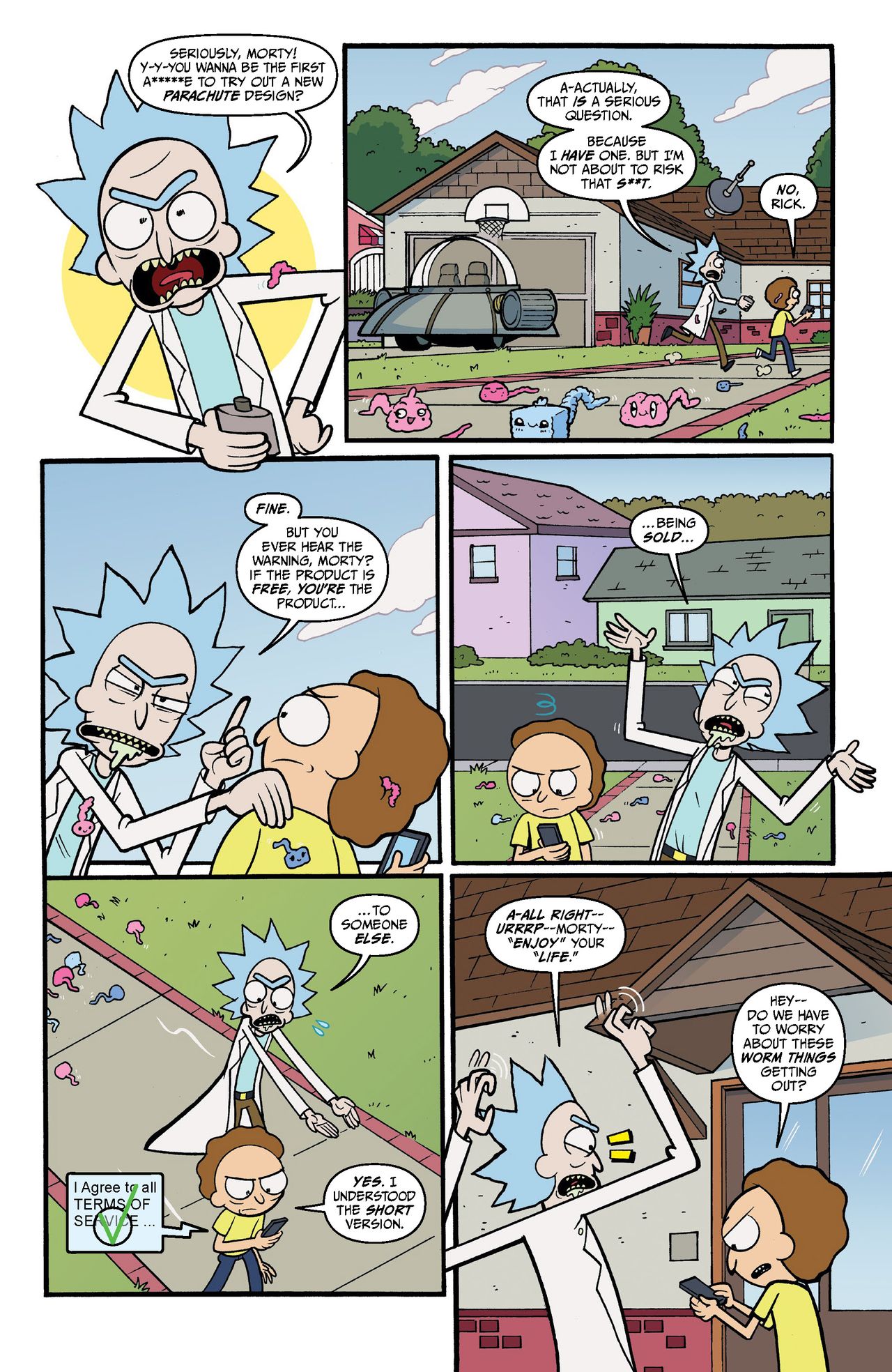 Rick &amp; Morty: Corporate Assets #1